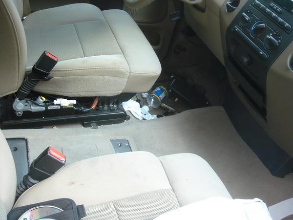 Ford excursion console installation