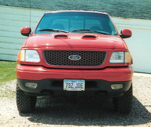 2010 Ford f150 hood scoops #6