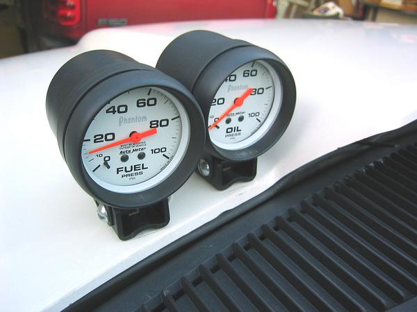 Ford lightning fuel pressure gauge #3