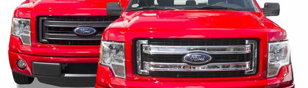 Ford F-150 Chrome Grille Overlay by CCI