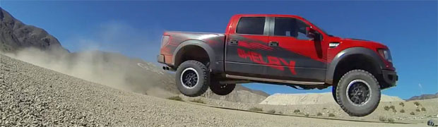 Shelby Ford F-150 SVT Raptor Jumping