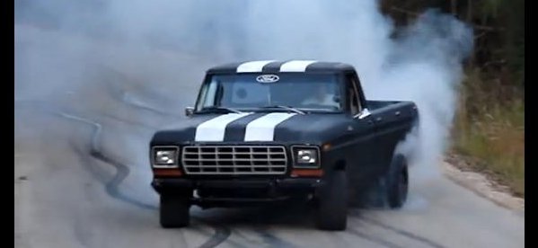 1979 Ford truck burnout #9