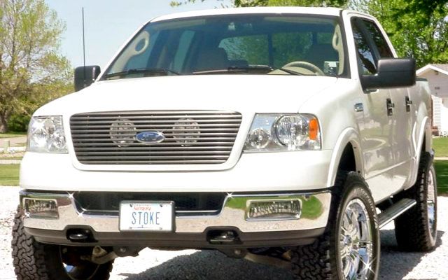 TRUCK YOU! A 2005 F-150 SuperCrew Lariat in the Garage