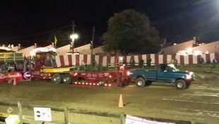 TRUCK PULLIN’ Six Cylinder 1995 F-150 Struggles, Shines