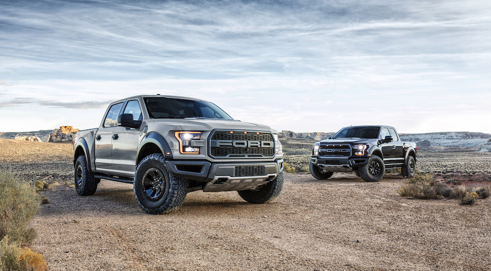 2017 Ford Raptors