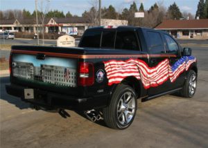 Harley-Davidson F-150 is an Amazing 9/11 Tribute