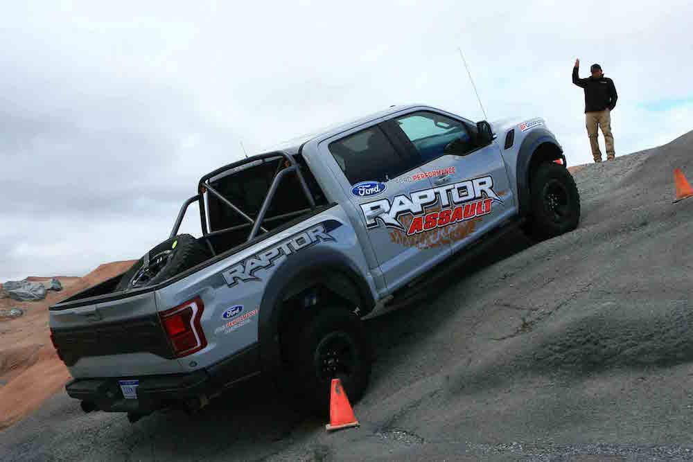 Ford F-150 Raptor Climb