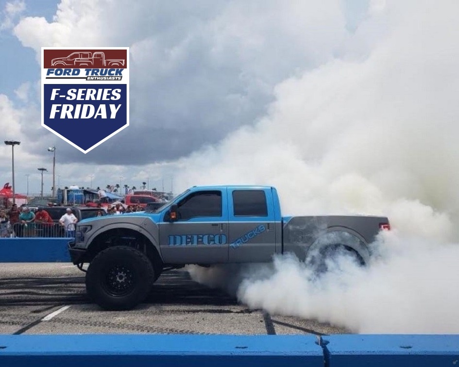 F-350 MegaRaptor Is the Baddest Burnout Machine Ever