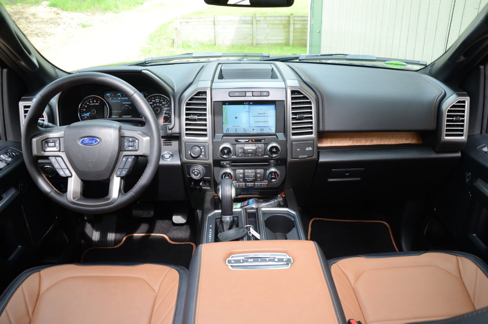 2018 Ford F-150 Limited Dash