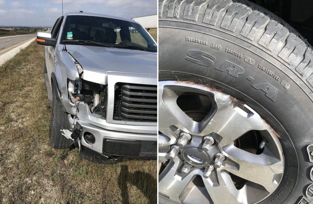 Wrecked F-150