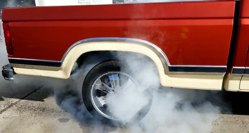 1984 F-150 Burnout