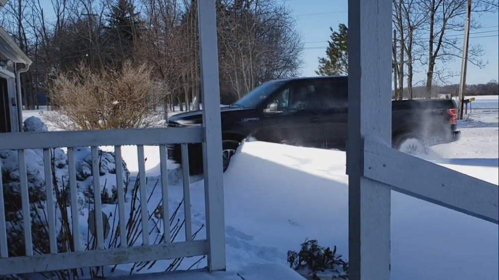 f150online.com Ford F-150 Owner Proves He Doesn't Need a Snow Plow