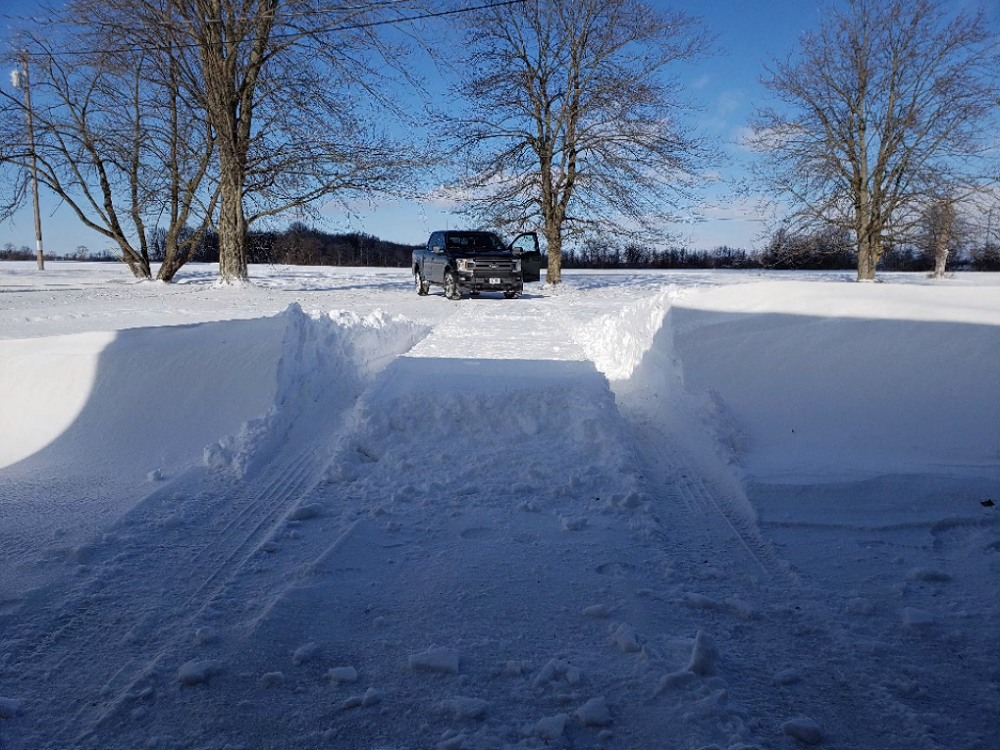 f150online.com Ford F-150 Owner Proves He Doesn't Need a Snow Plow