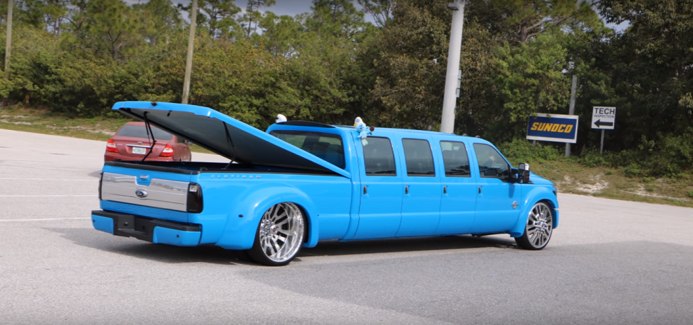 Crazy 8 Door Ford F 450 Brings A Whole New Meaning To Custom