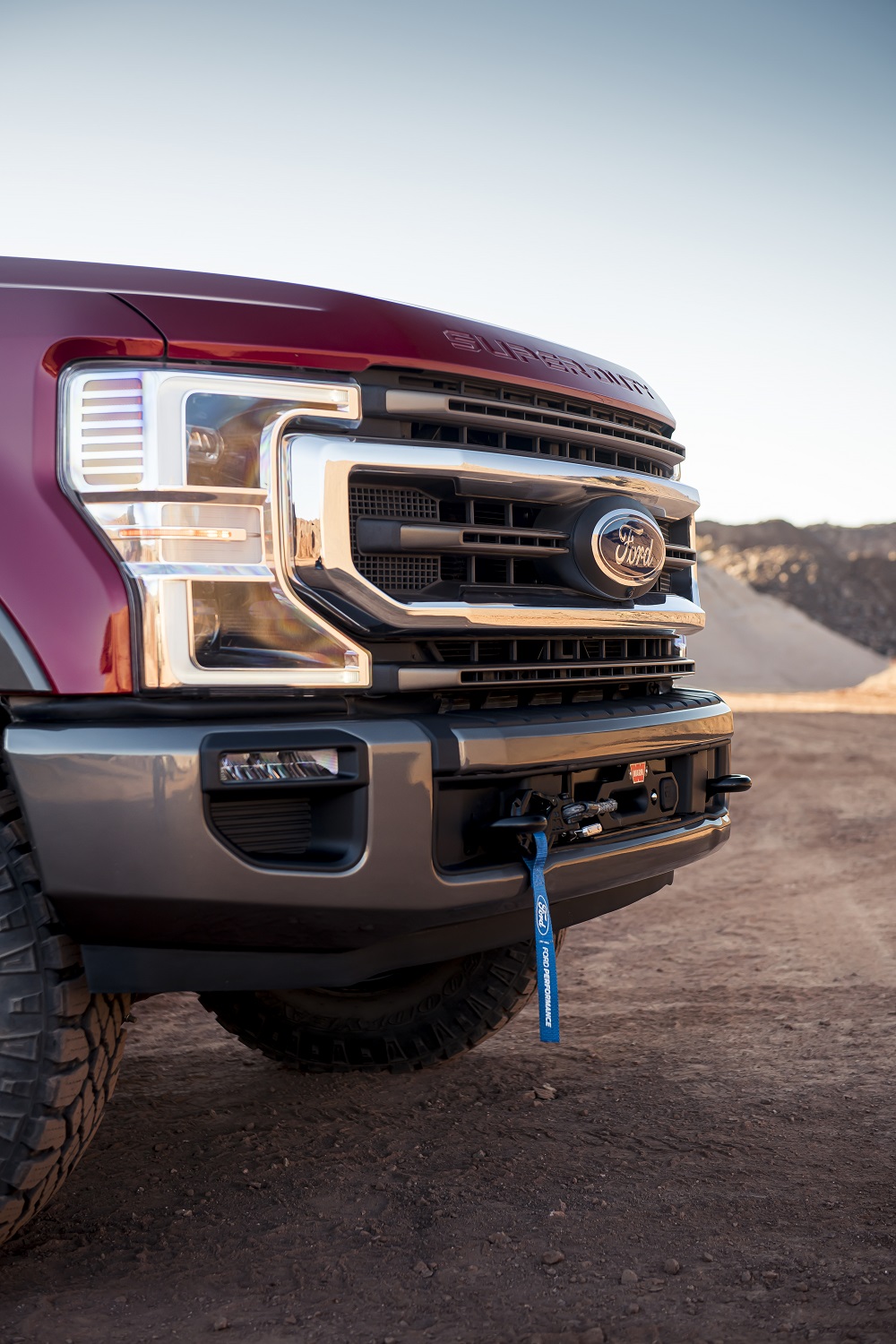 f150online.com 2020 Ford Super Duty Tremor Gets Optional Front Winch