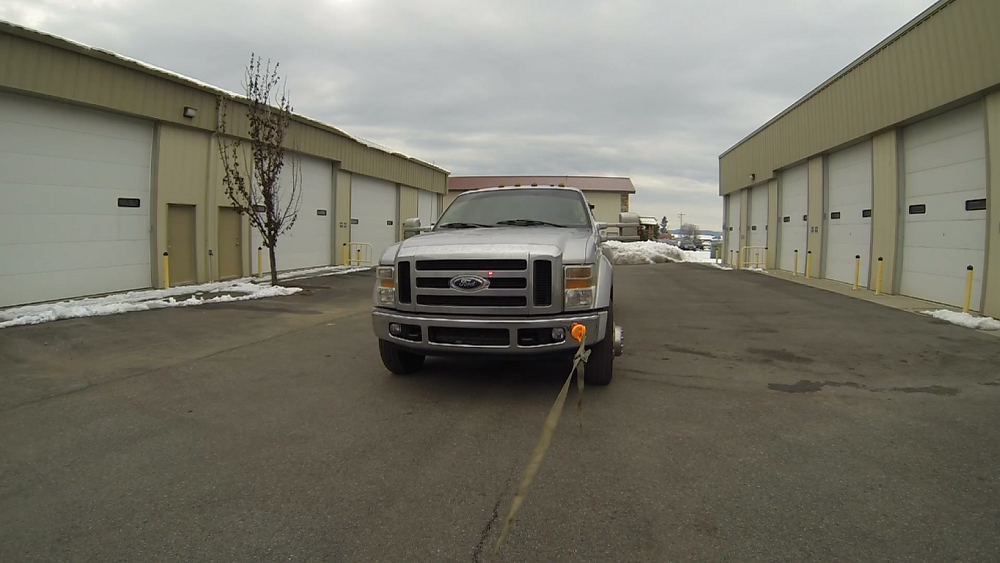 f150online.com Ford F-450 Takes Part in World's Most Unusual Towing Test