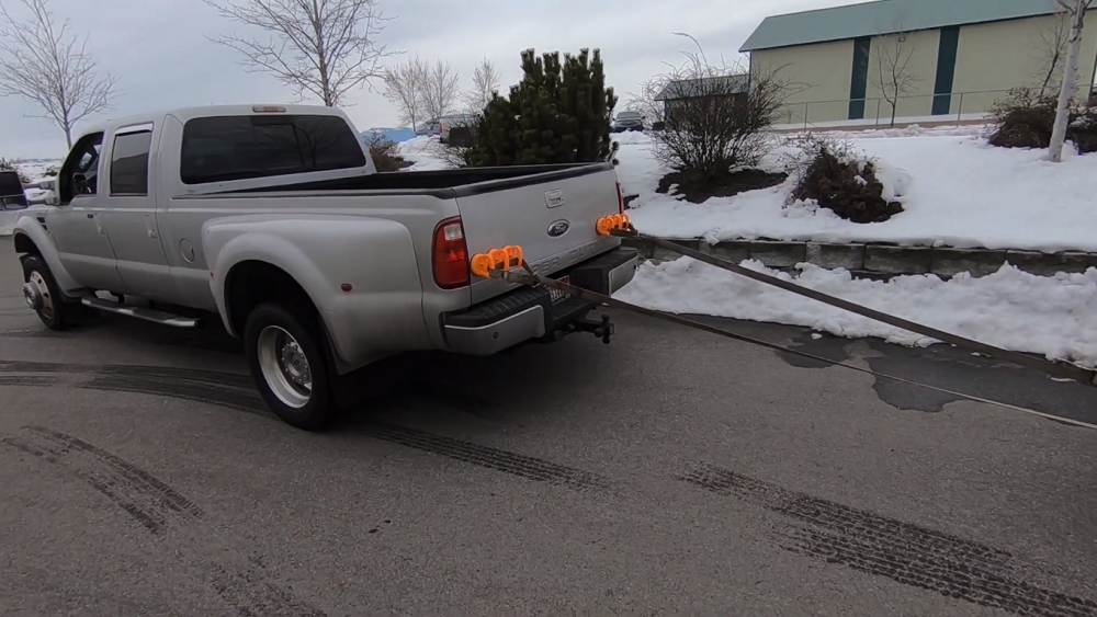 f150online.com Ford F-450 Takes Part in World's Most Unusual Towing Test