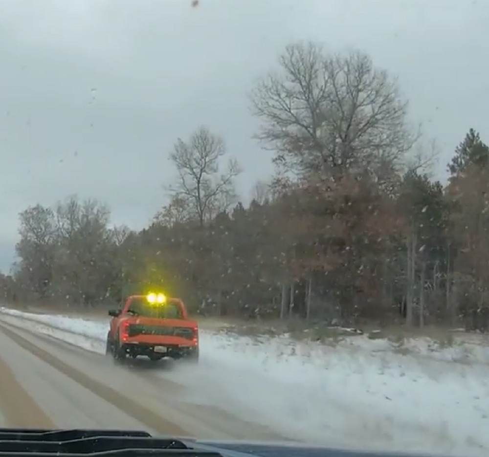 f150online.com Raptor Driver Takes an Unofficial Side Road Because He Can