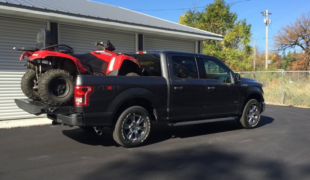 F-150 with an ATV